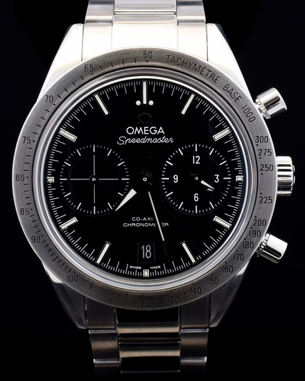 No Reserve - 2018 Omega Speedmaster '57 41.5MM Black Dial Steel Bracelet (331.10.42.51.01.001)