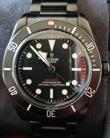 2018 Tudor Black Bay Dark 41MM Black Dial Steel Bracelet (79230DK)