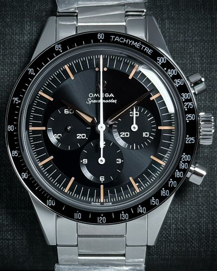 2026 Omega Speedmaster Anniversary Series "The First Omega In Space" 39.7MM Blue Dial Steel Bracelet (310.30.40.50.06.001)