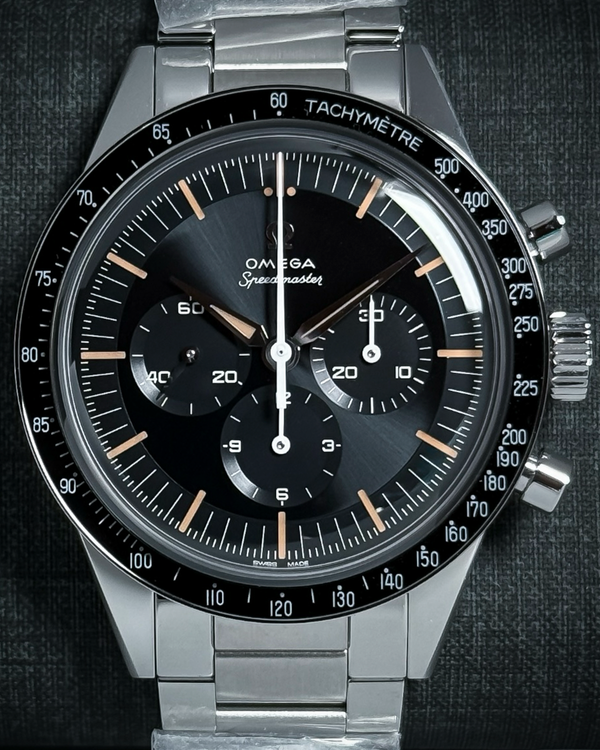 2026 Omega Speedmaster Anniversary Series "The First Omega In Space" 39.7MM Blue Dial Steel Bracelet (310.30.40.50.06.001)