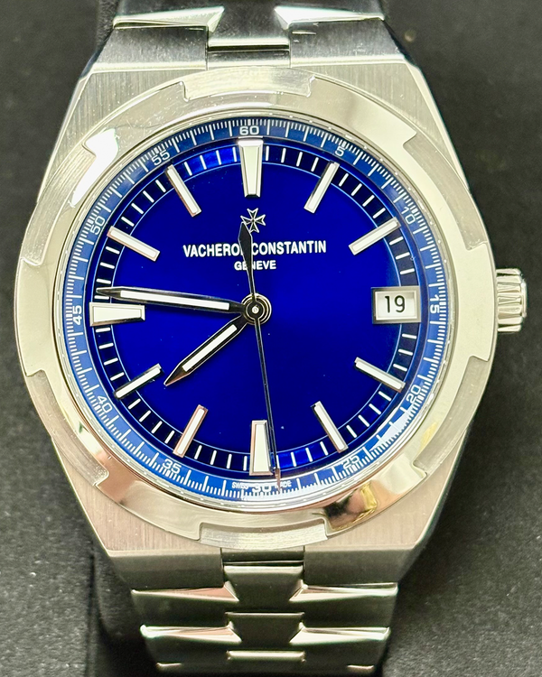 2018 Vacheron Constantin Overseas 41MM Blue Dial Steel Bracelet (4500V/110A-B128)