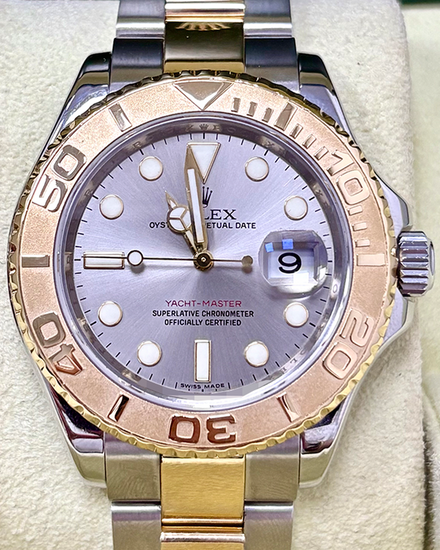 Rolex Yacht-Master 40MM Slate Dial Two-Tone Oyster Bracelet (16623)