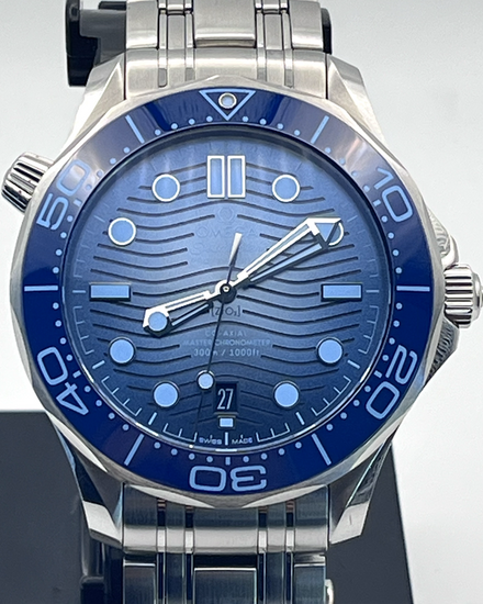 2025 Omega Seamaster Diver 300M "Summer Blue" 42MM Blue Dial Steel Bracelet (210.30.42.20.03.003)