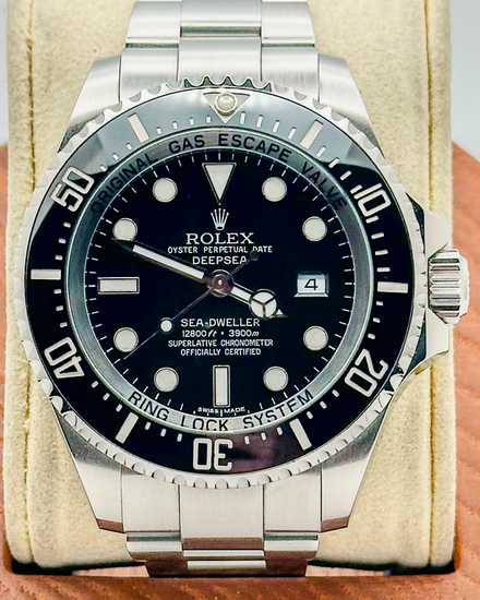 No Reserve - 2010 Rolex Sea-Dweller Deepsea 44MM Black Dial Oyster Bracelet (116660)