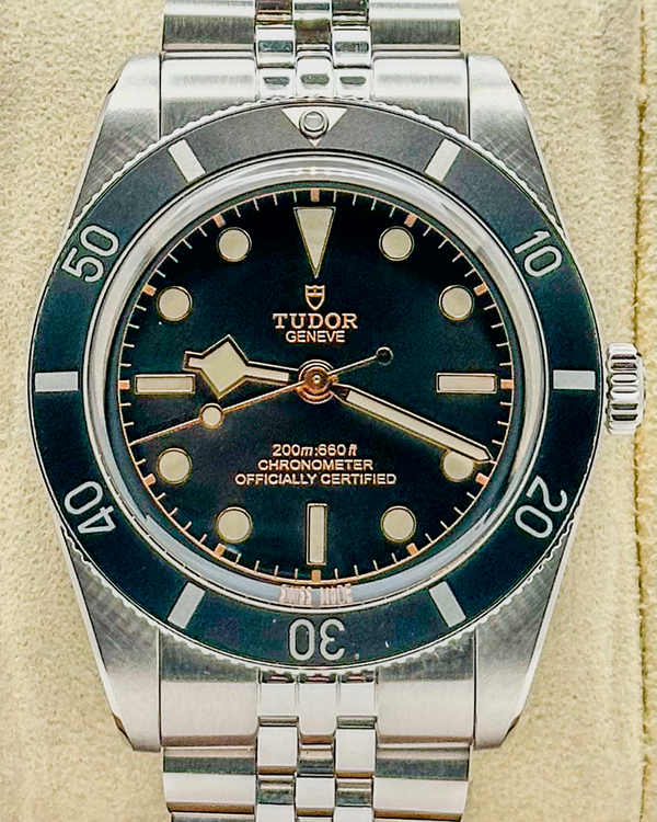 No Reserve - 2025 Tudor Black Bay '54 37MM Black Dial Steel Bracelet (79000N)