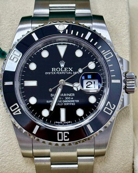 2016 Rolex Submariner Date 40MM Black Dial Oyster Bracelet (116610LN)