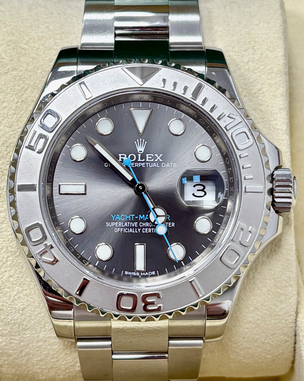 2016 Rolex Yacht-Master 40MM Rhodium Dial Oyster Bracelet (116622)