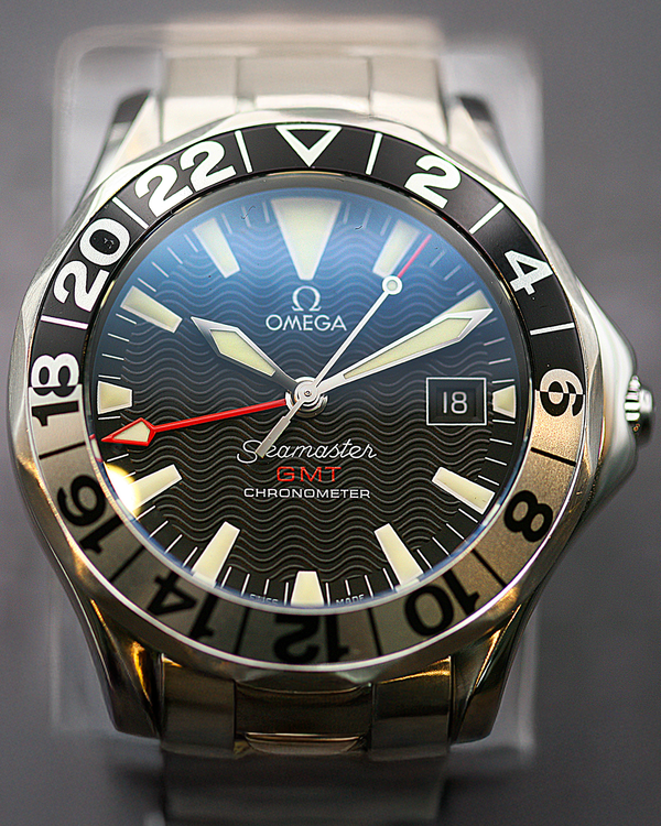 Omega Seamaster GMT 50th Anniversary 41MM Black Dial Steel Bracelet (2234.50.00)
