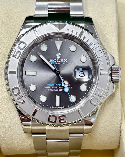 2016 Rolex Yacht-Master 40MM Rhodium Dial Oyster Bracelet (116622)