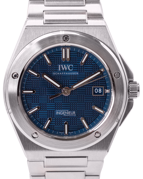 2025 IWC Schaffhausen Ingenieur 40MM Blue Dial Steel Bracelet (IW328907)
