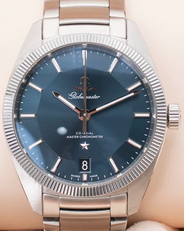Omega Globemaster Constellation 39MM Blue Dial Steel Bracelet (130.30.39.21.03.001)