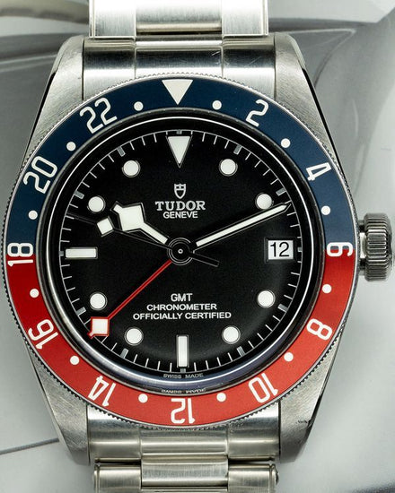 2022 Tudor Black Bay GMT "Pepsi" 41MM Black Dial Steel Bracelet (79830RB)