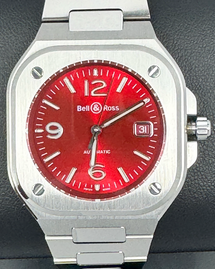 2021 Bell & Ross BR 05 L.E. 40MM Red Dial Steel Bracelet (BR05A-R-ST/SST)