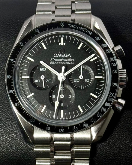 2021 Omega Speedmaster Professional Moonwatch 42MM Black Dial Steel Bracelet (310.30.42.50.01.002)
