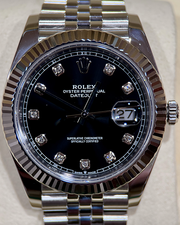 2020 Rolex Datejust 41MM Black Dial Jubilee Bracelet (126334)