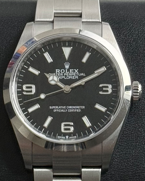 2021 Rolex Explorer 36MM Black Dial Oyster Bracelet (124270)