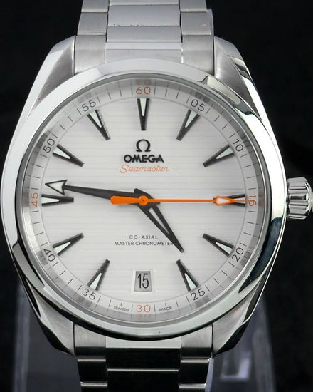 No Reserve - 2022 Omega Seamaster Aqua Terra 150M 41MM Silver Dial Steel Bracelet (220.10.41.21.02.001)