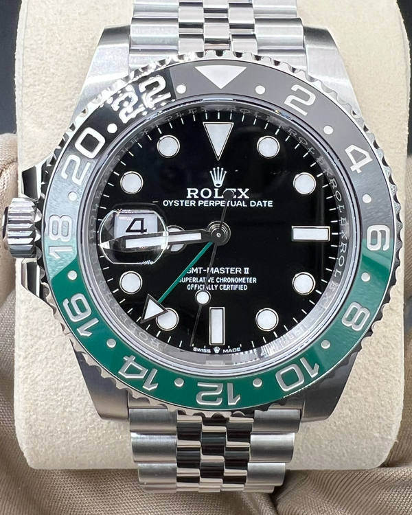 2026 Rolex GMT-Master II "Sprite" 40MM Black Dial Jubilee Bracelet (126720VTNR)