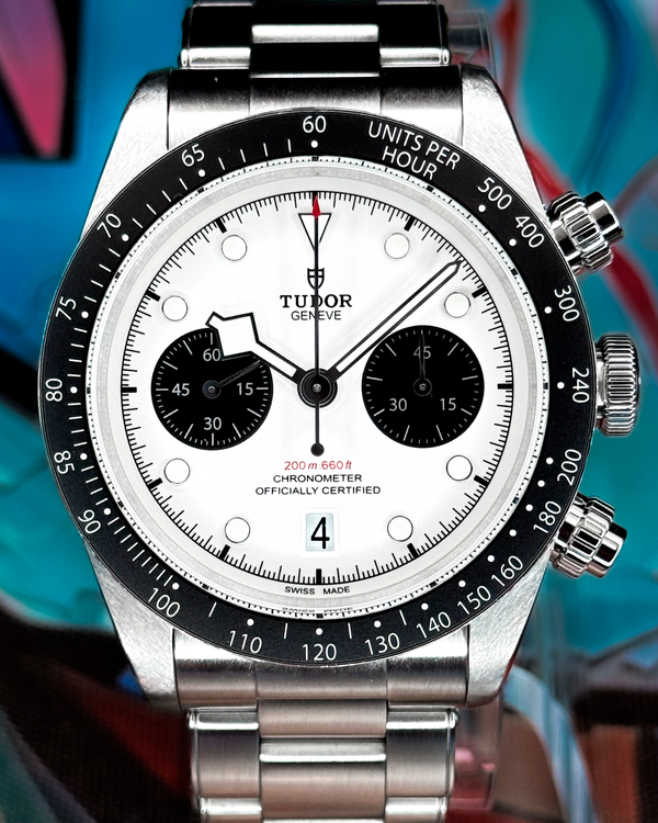 2024 Tudor Black Bay Chrono "Panda" 41MM White Dial Steel Bracelet (79360N)