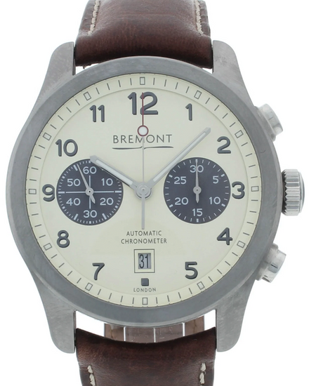 Bremont ALT1-C Cream 43MM Cream Dial Leather Strap (ALT1-C-CR-R-S)