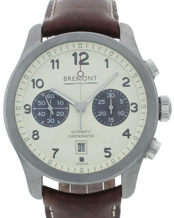 Bremont ALT1-C Cream 43MM Cream Dial Leather Strap (ALT1-C-CR-R-S)
