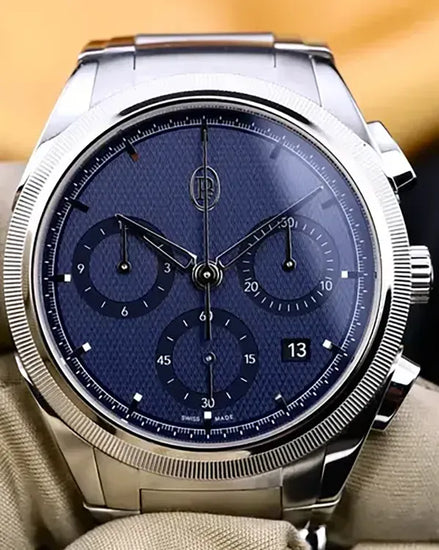 2022 Parmigiani Fleurier Tonda 42MM Blue Dial Steel Bracelet (PFC915-1020001-100182)