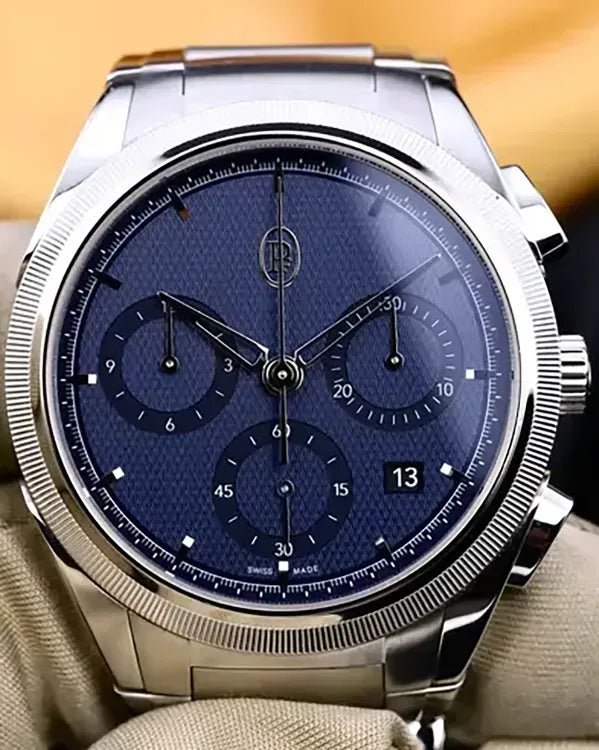 2022 Parmigiani Fleurier Tonda 42MM Blue Dial Steel Bracelet (PFC915-1020001-100182)