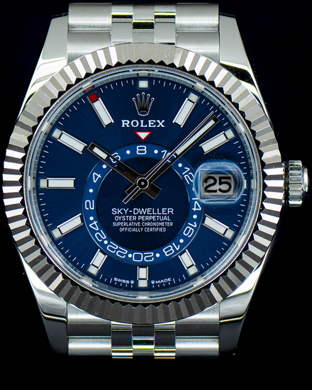 2023 Rolex Sky-Dweller 42MM Blue Dial Jubilee Bracelet (336934)