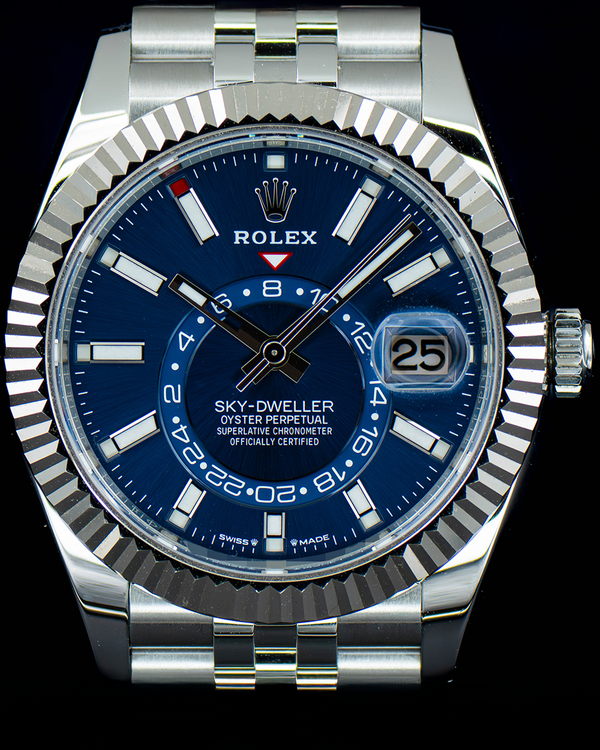 2023 Rolex Sky-Dweller 42MM Blue Dial Jubilee Bracelet (336934)