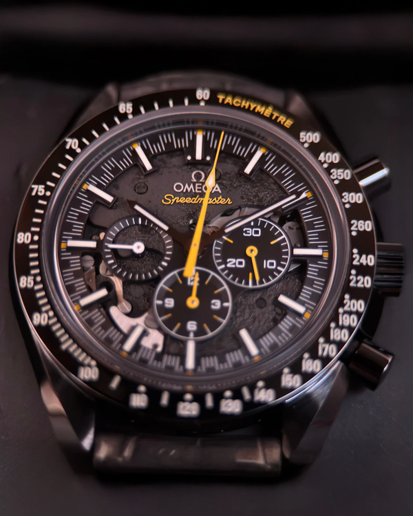 2019 Omega Speedmaster Dark Side Of The Moon "Apollo 8" 44.25MM Skeleton Dial Leather Strap (311.92.44.30.01.001)