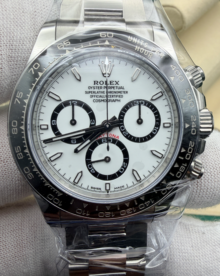 2025 Rolex Cosmograph Daytona "Panda" 40MM White Dial Oyster Bracelet (126500LN)