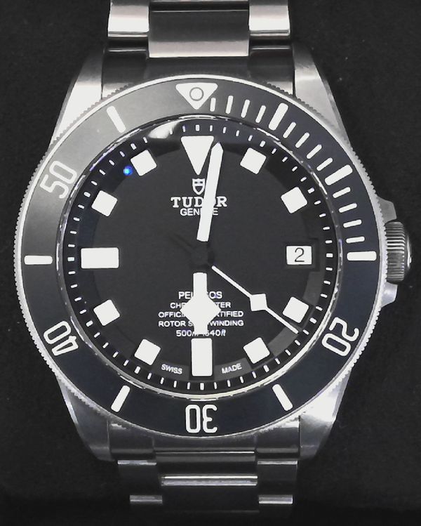 2014 Tudor Pelagos 42MM Black Dial Titanium Bracelet (25600TN)