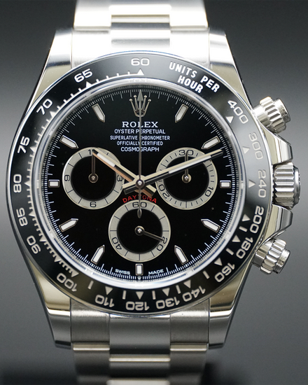 2025 Rolex Cosmograph Daytona 40MM Black Dial Oyster Bracelet (126500LN)