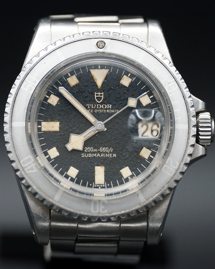 Rare 1971 Tudor Submariner 40MM Black Dial Steel Bracelet (7021/0)