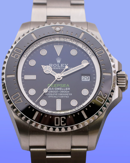 2024 Rolex Sea-Dweller Deepsea "James Cameron" 44MM Blue Dial Oyster Bracelet (136660)