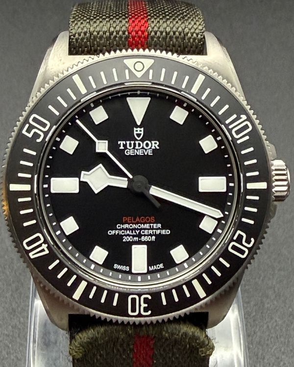 2025 Tudor Pelagos 42MM Black Dial Textile Strap (M25717N-0001)
