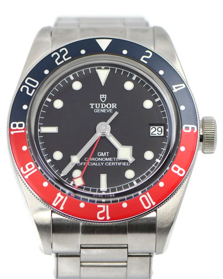 2020 Tudor Black Bay GMT "Pepsi" 41MM Black Dial Steel Bracelet (79830RB)