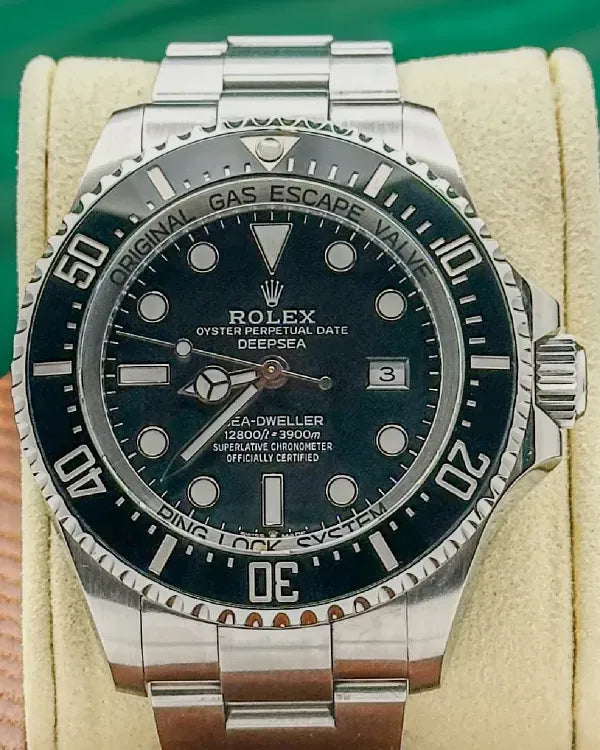 No Reserve - 2018 Rolex Sea-Dweller Deepsea 44MM Black Dial Oyster Bracelet (126660)
