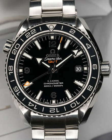 2019 Omega Seamaster Planet Ocean 600M 43.5MM Black Dial Steel Bracelet (232.30.44.22.01.001)