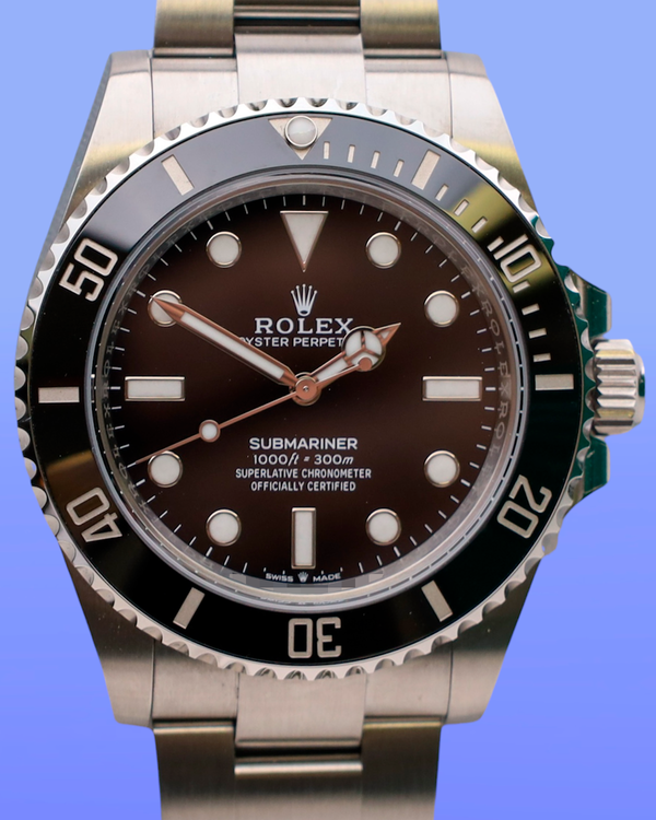 2026 Rolex Submariner No-Date 41MM Black Dial Oyster Bracelet (124060)