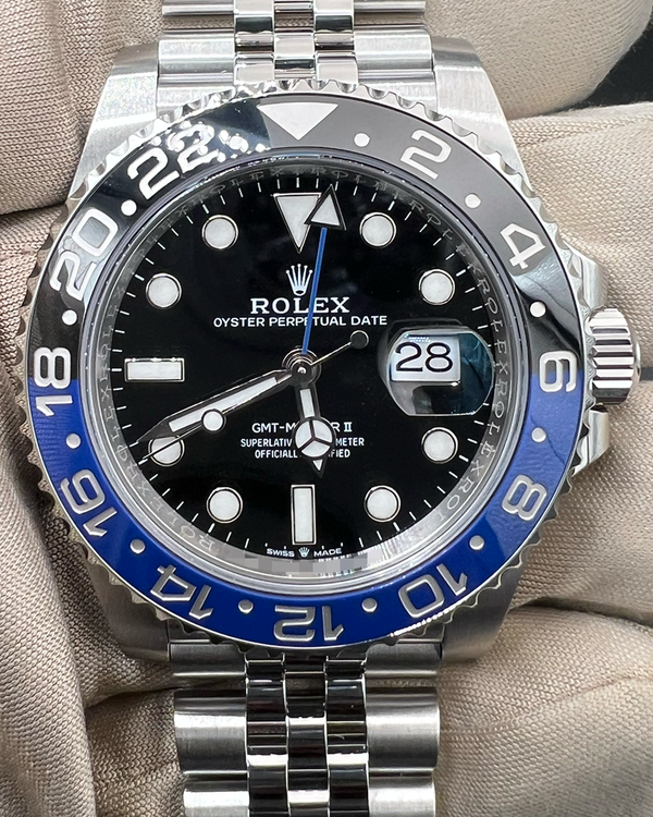 2020 Rolex GMT-Master II "Batgirl" 40MM Black Dial Jubilee Bracelet (126710BLNR)