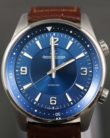 2019 Jaeger-LeCoultre Polaris 41MM Blue Dial Leather Strap (Q9008480)