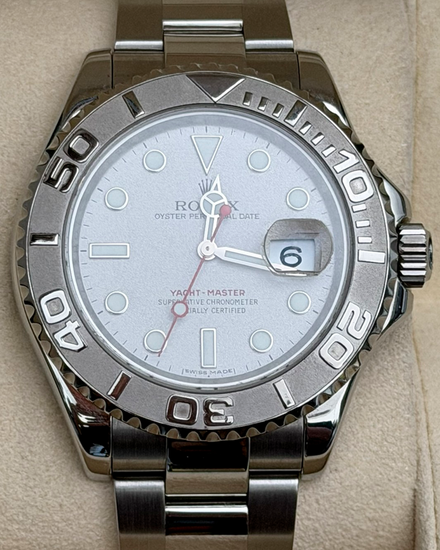 Rolex Yacht-Master 40MM Silver Dial Oyster Bracelet (16622)