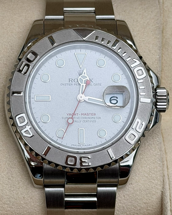 Rolex Yacht-Master 40MM Silver Dial Oyster Bracelet (16622)
