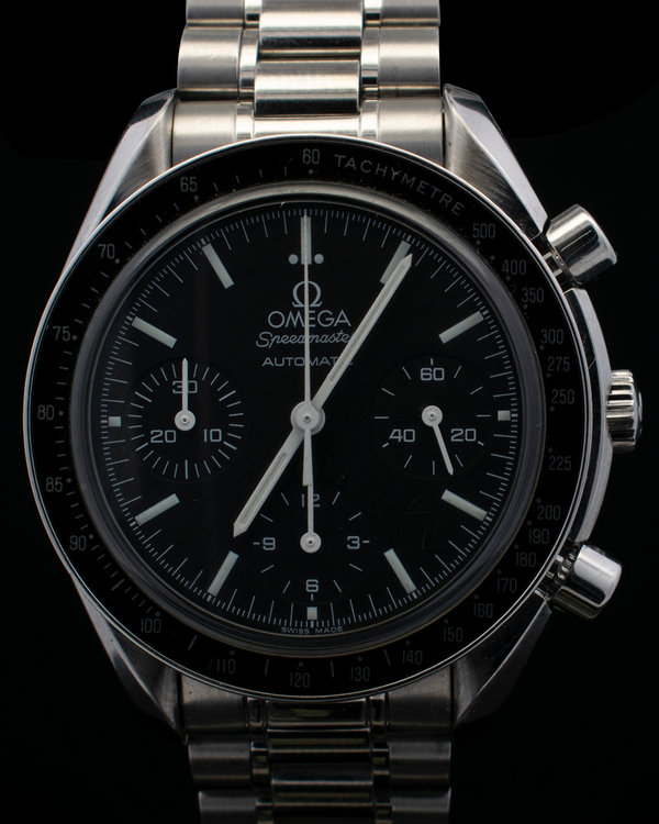 Omega Speedmaster Reduced 39MM Black Dial Steel Bracelet (3539.50.00)