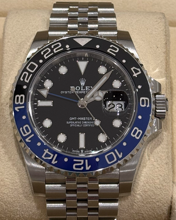 2020 Rolex GMT-Master II "Batgirl" 40MM Black Dial Jubilee Bracelet (126710BLNR)