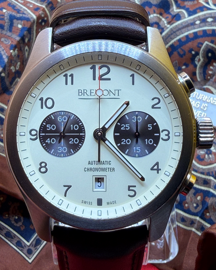 2007 Bremont ALT1-C Cream 43MM Cream Dial Leather Strap (ALT1-C-CR-R-S)
