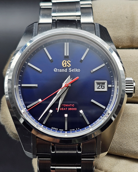Grand Seiko Heritage Collection "60th Anniversary" L.E. 40MM Blue Dial Steel Bracelet (SBGH281)