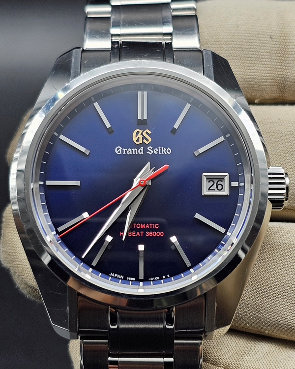 Grand Seiko Heritage Collection "60th Anniversary" L.E. 40MM Blue Dial Steel Bracelet (SBGH281)