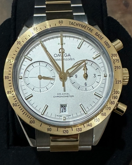 Omega Speedmaster '57 41.5MM Silver Dial Two-Tone Bracelet (331.20.42.51.02.001)
